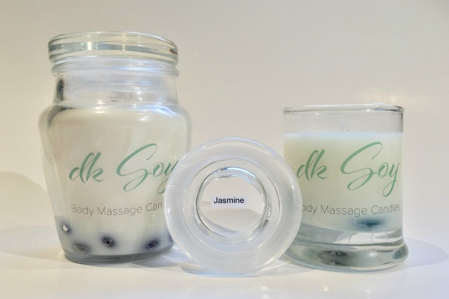 jasmine massage oil candles