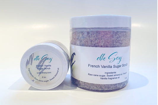 french vanilla sugar scrubs