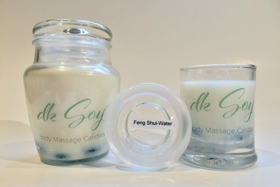 feng shui water massage oil candles