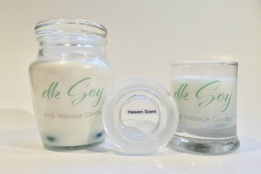 heaven scent massage candles